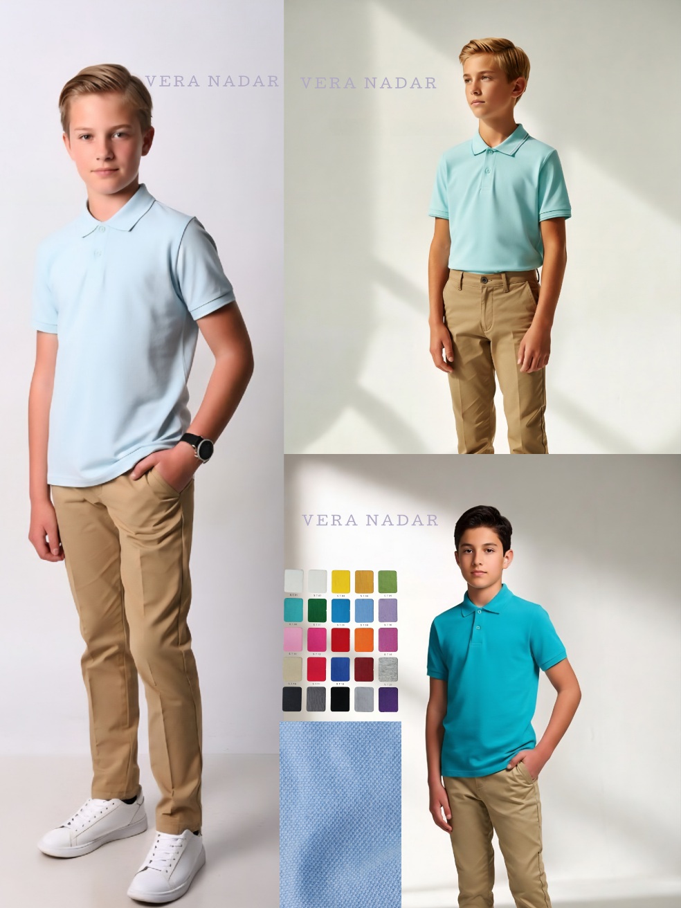 Yakalı Tişört Kısa Kol