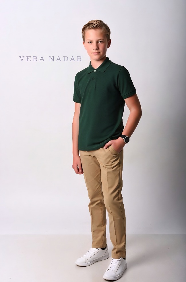 Yakalı Tişört Kısa Kol