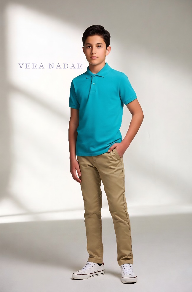 Yakalı Tişört Kısa Kol