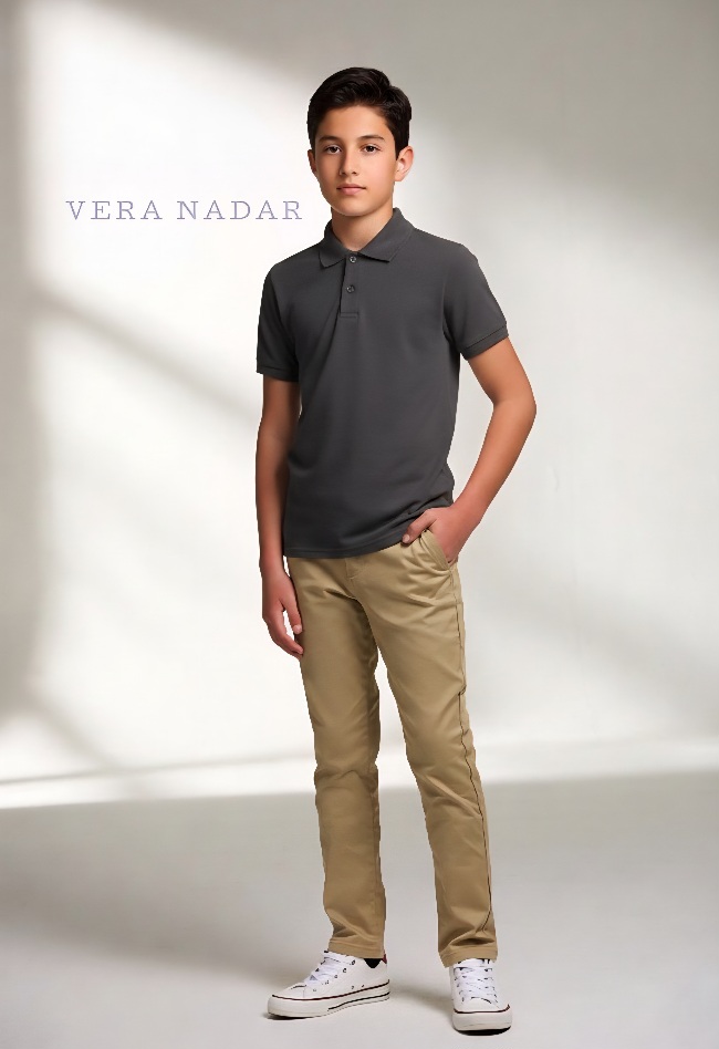 Yakalı Tişört Kısa Kol