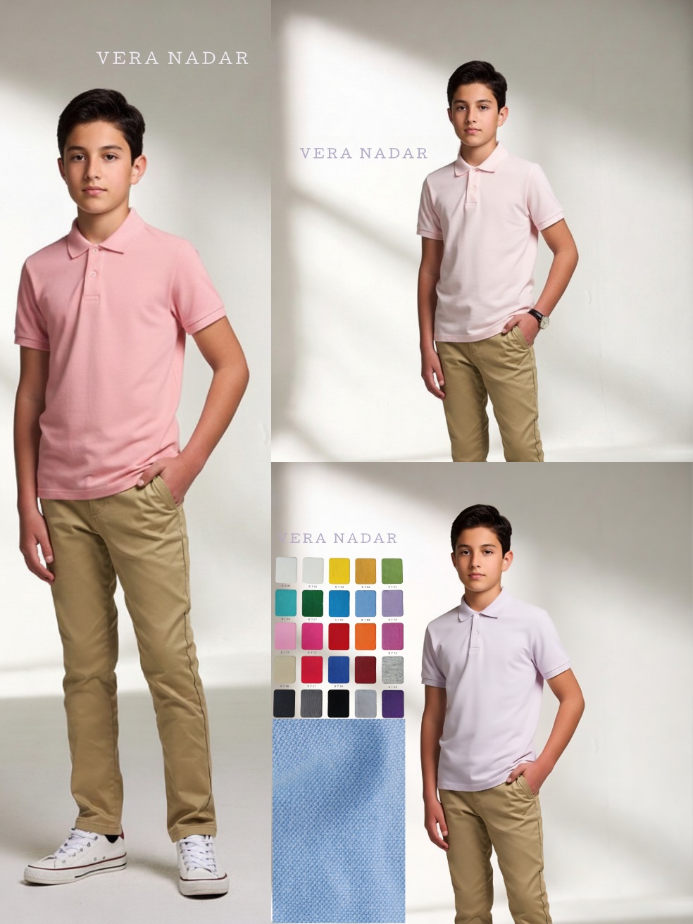 Yakalı Tişört Kısa Kol