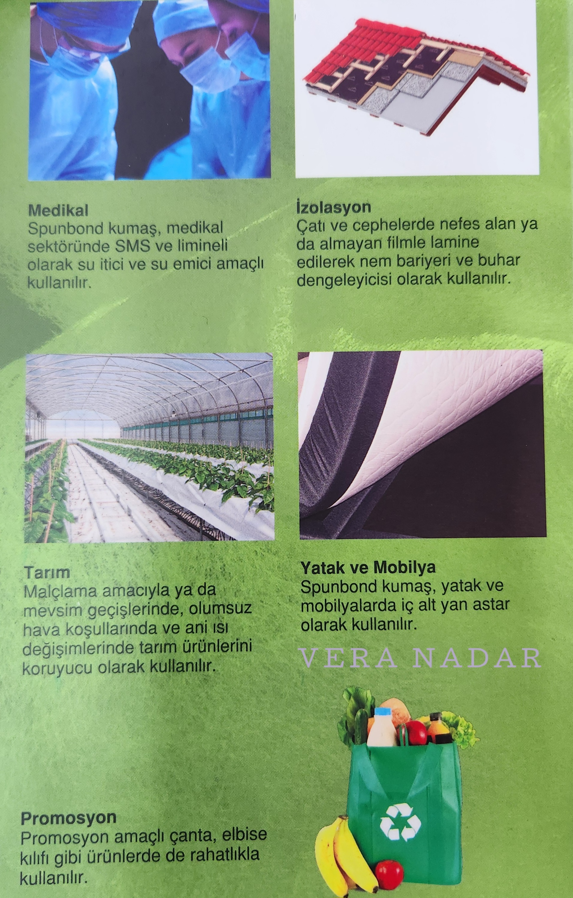 Spunbond Dokumasız Kumaş