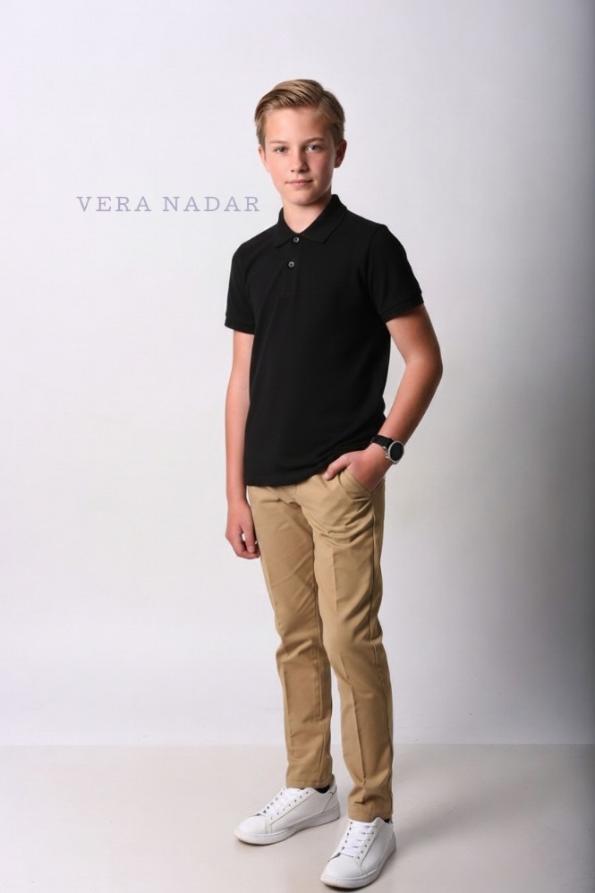 Yakalı Tişört Kısa Kol