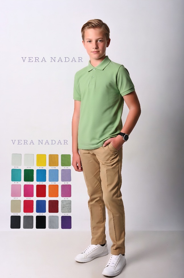 Yakalı Tişört Kısa Kol