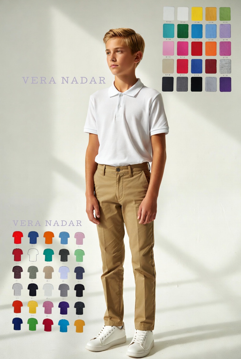 Yakalı Tişört Kısa Kol