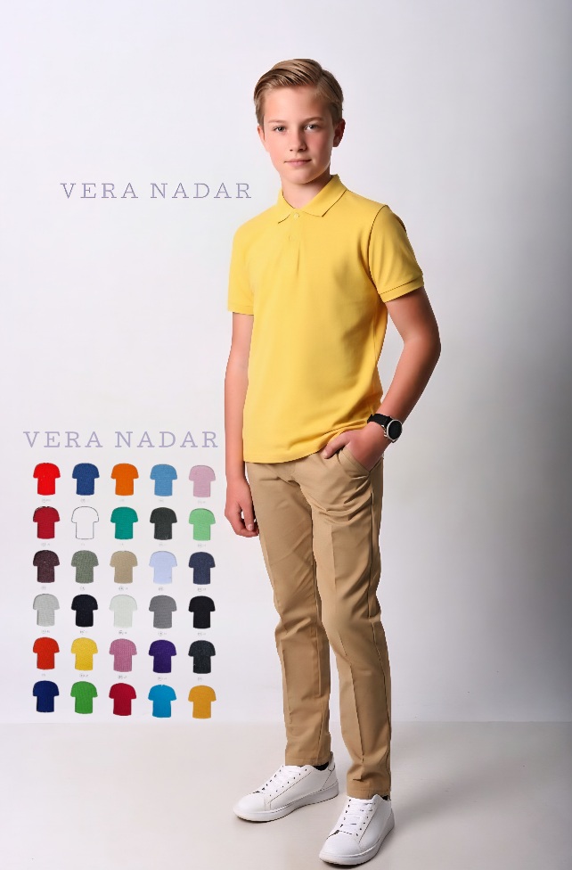 Yakalı Tişört Kısa Kol